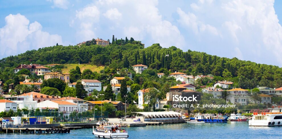 princess islands in marmara sea,turkey. landscapeю